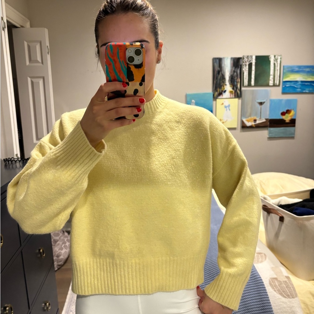 Yellow Women's Sweater